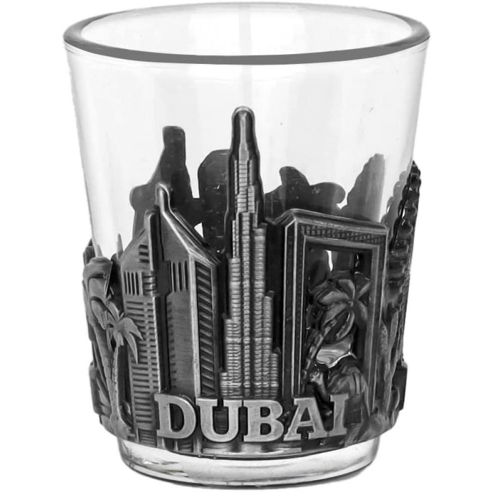 Generic / Dubai shot glass set of 2 pieces cup, Burj Khalifa - 3