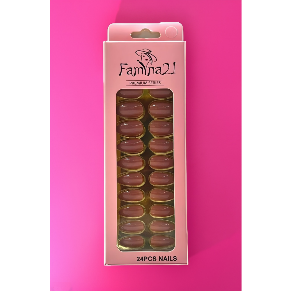 Накладные Ногти FAMINA21 Premium Nails, 24 Шт. С Клеевой Наклейкой (10) - 2