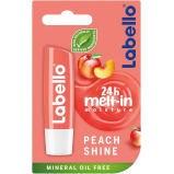 Labello, Lip balm, Moisturising, Peach shine, 4.8 g - 1 miniature