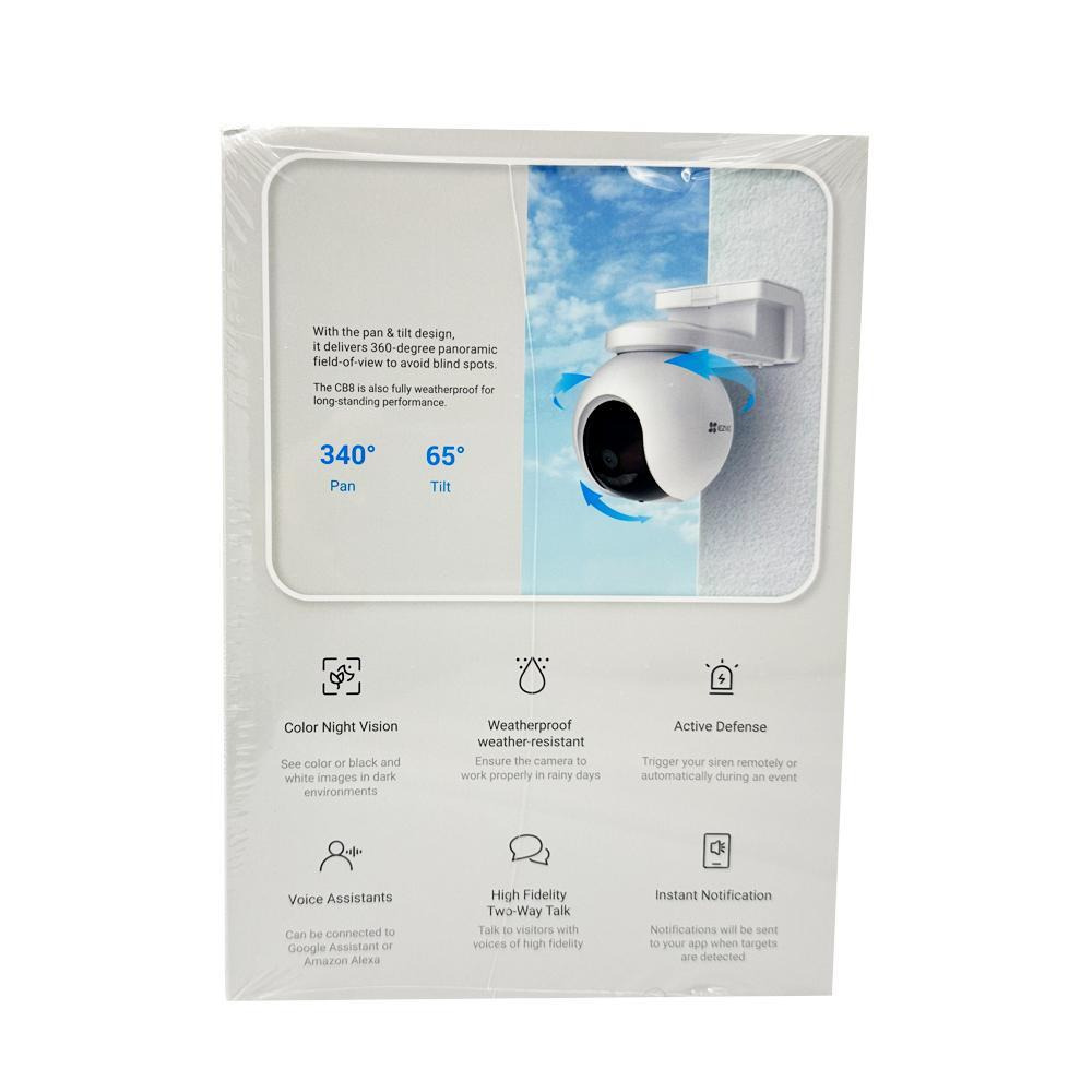 Hikvision Ezviz Outdoor 360 Degree Smart Home Battery Camera Cb8 2K - 3