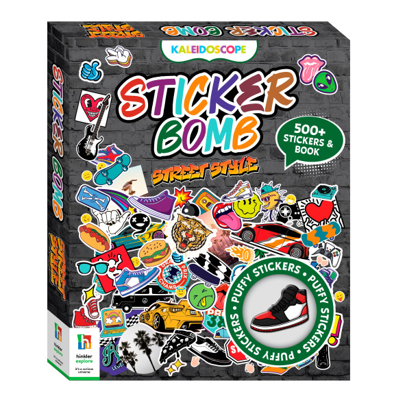 Hinkler Kaleidoscope Sticker Bomb Street Style