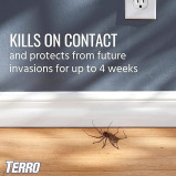 Terro 16 OZ Aerosol Spider Killer-3 Terro Multi-Insect Killer - Kills Spiders, Ants, Roaches \& More  - 3 miniature