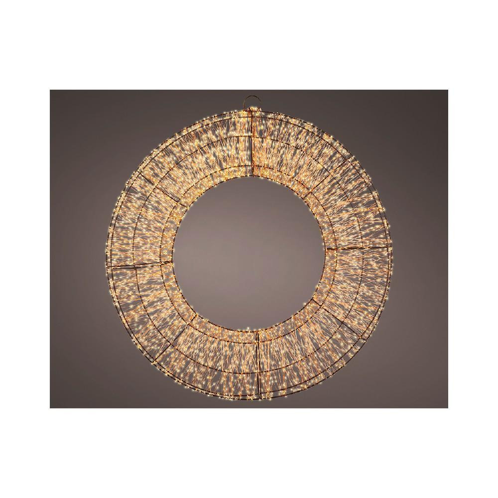 Kaemingk Decoris Micro 1500 LED Frame Deluxe Wreath Steady - 1