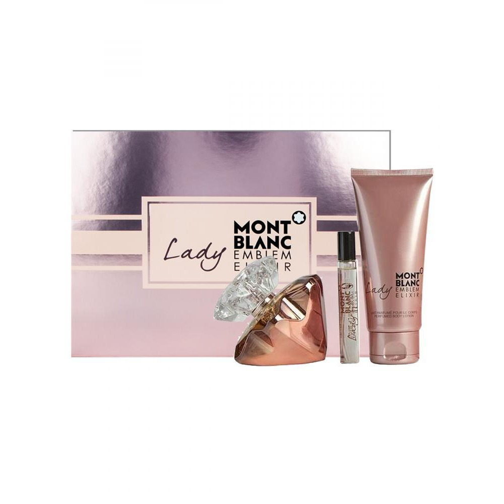Mont Blanc Lady Emblem Elixir For Women Eau De Parfum 75 ml Set - 1