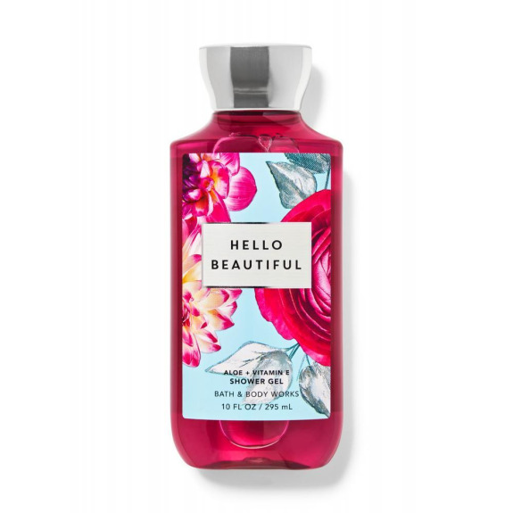 Bath \& Body Works \/ Shower gel, Hello beautiful, 10 fl oz (295 ml)