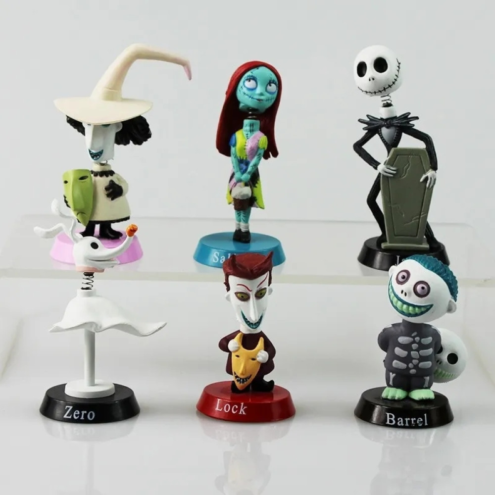 Hilloly Nightmare Before Christmas Figures Set of 6 - 4