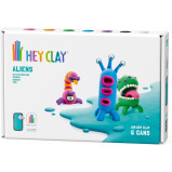 Air-Dry Clay Hey Clay - Aliens: Burger, Trio, Scorpio, 6 Cans - 1 miniature