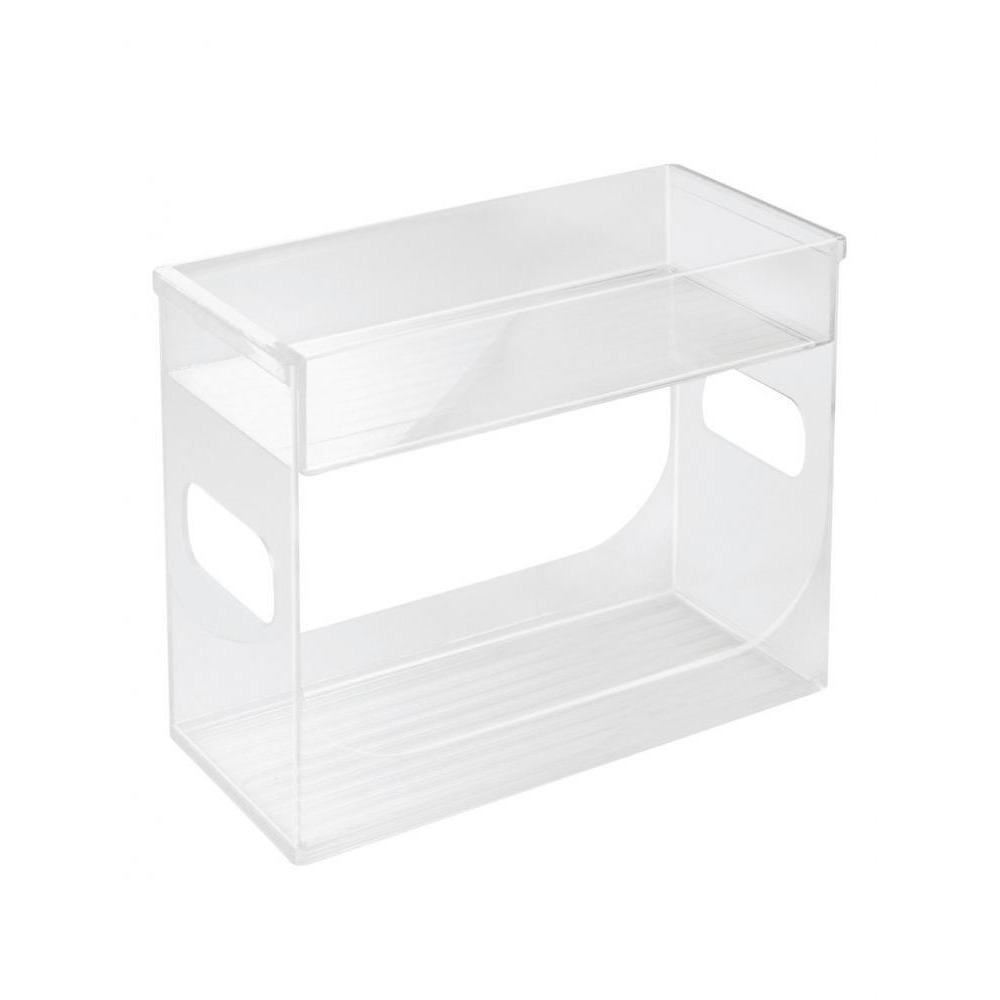 InterDesign Linus Two Tier Spice Rack Clear - 5