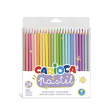 علبة أقلام تلوين باستيل من كاريوكا، 24 قلم - 2 miniature