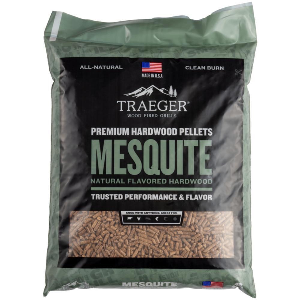 Traeger Mesquite Bbq Wood Pellets 20Lb Bag - 1
