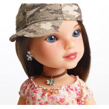 Hearts for Hearts Girls Dell from USA Doll - 3 miniature