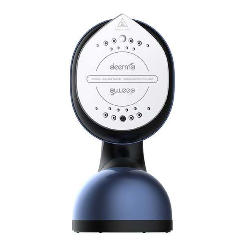 Deerma HS300 2 in 1 Portable Multifuntion Garment Steamer  Sterlize  Remove Mites  Dual-Core Dual-Channel Hot Air Channel  1000W Pulse Steam – Blue - 1