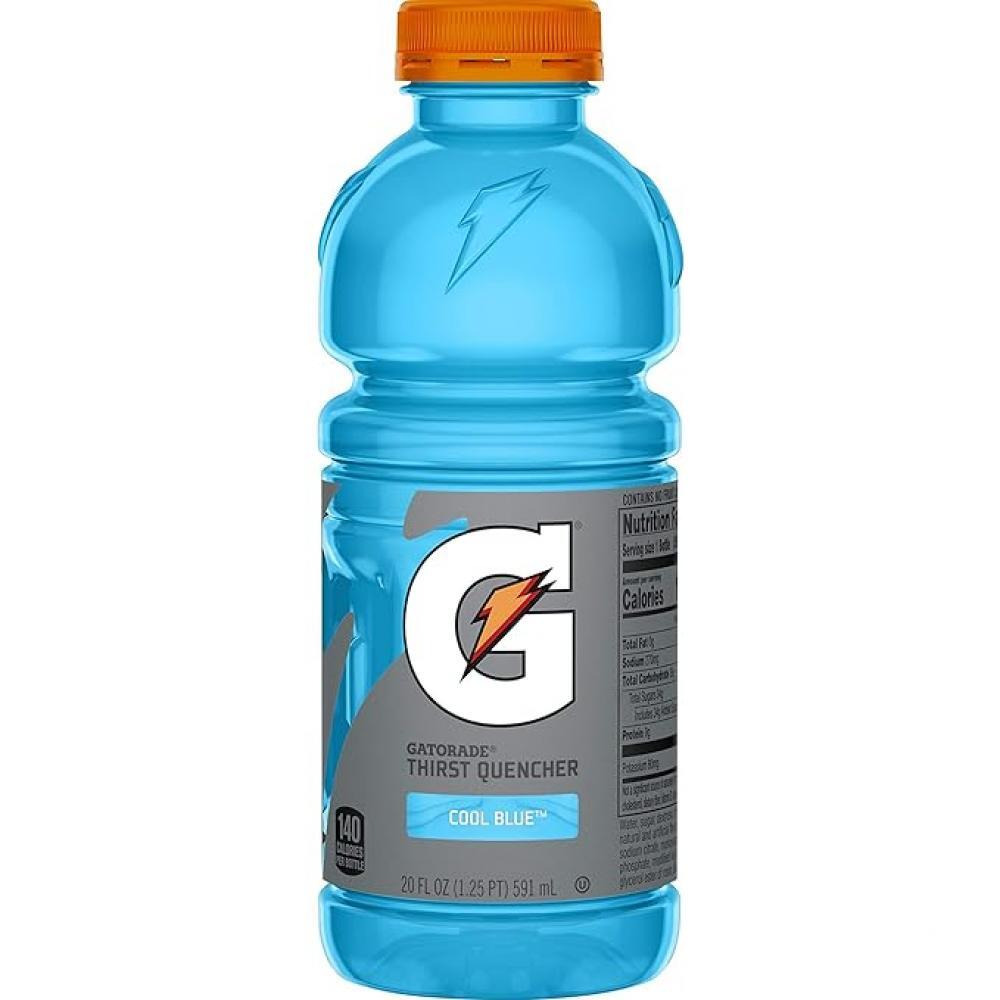 Gatorade, Thirst quencher, Cool blue, 20 fl. oz (591 ml) - 1