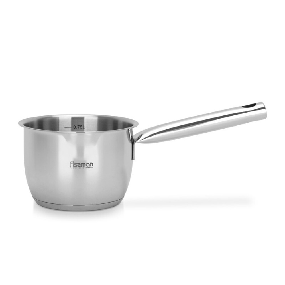 Fissman Saucepan 12cm/0.9LTR Without Lid Stainless Steel Leda - 2