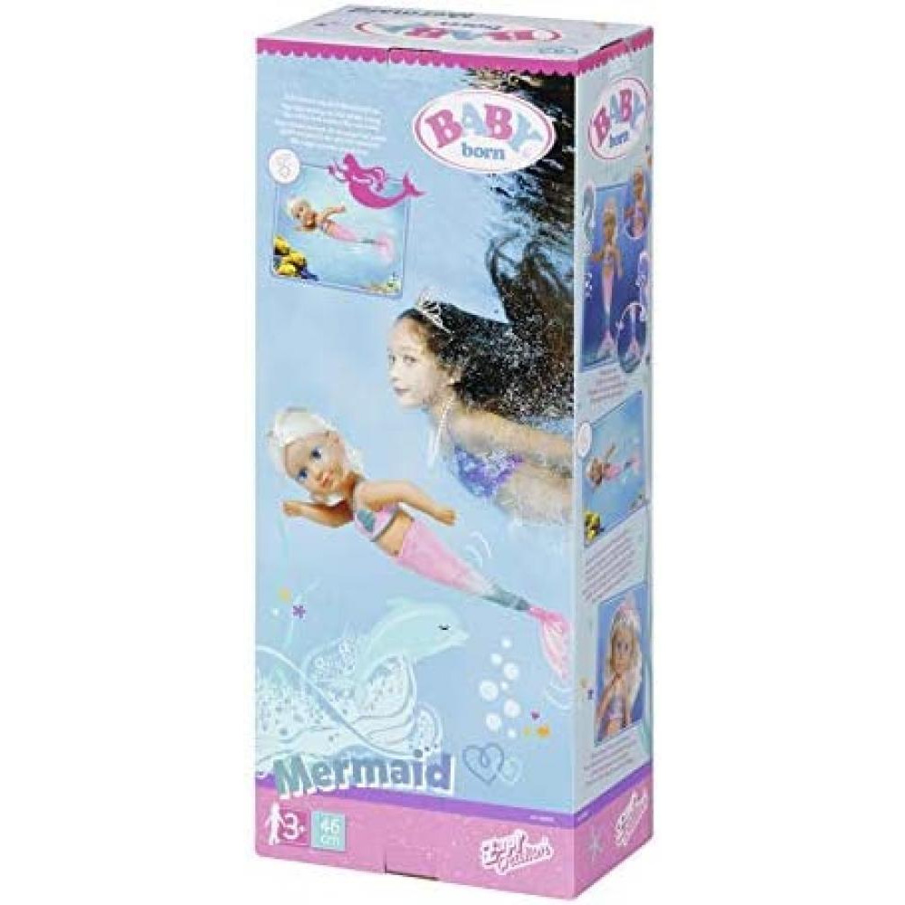 BABY Born Little Sister Mermaid 46 cm Doll with Accessories - 2