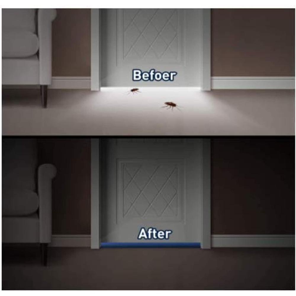 شريط حماية سفلي للباب من راديانت للمنزل (مقاس - 36 بوصة، بني) - 5