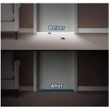 شريط حماية سفلي للباب من راديانت للمنزل (مقاس - 36 بوصة، بني) - 5 miniature