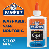 Glue Elmer's Washable Clear School 5 OZ, 147ml - 2 miniature