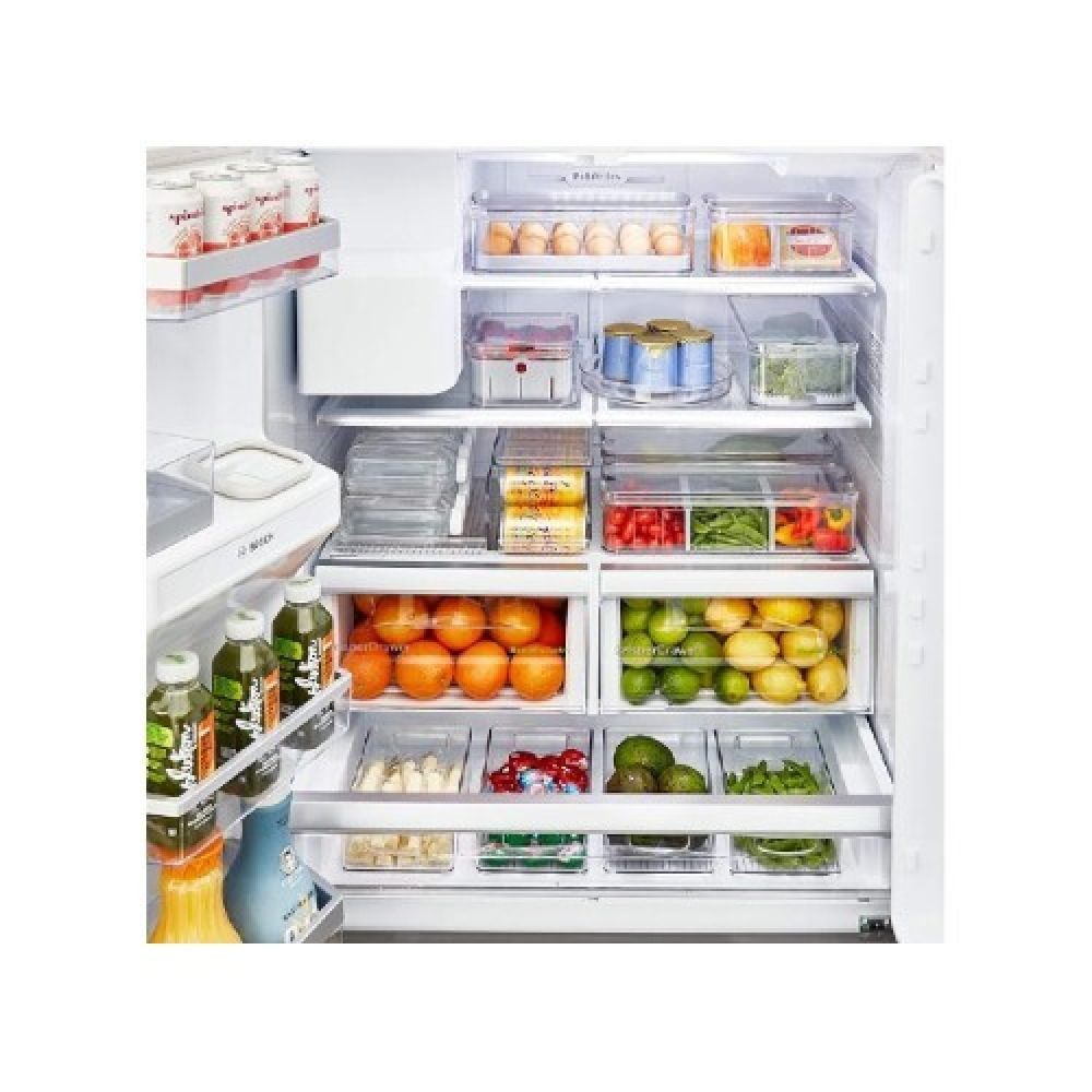 прозрачная Коробка Для Яиц IDESIGN Crisp, серая - 4