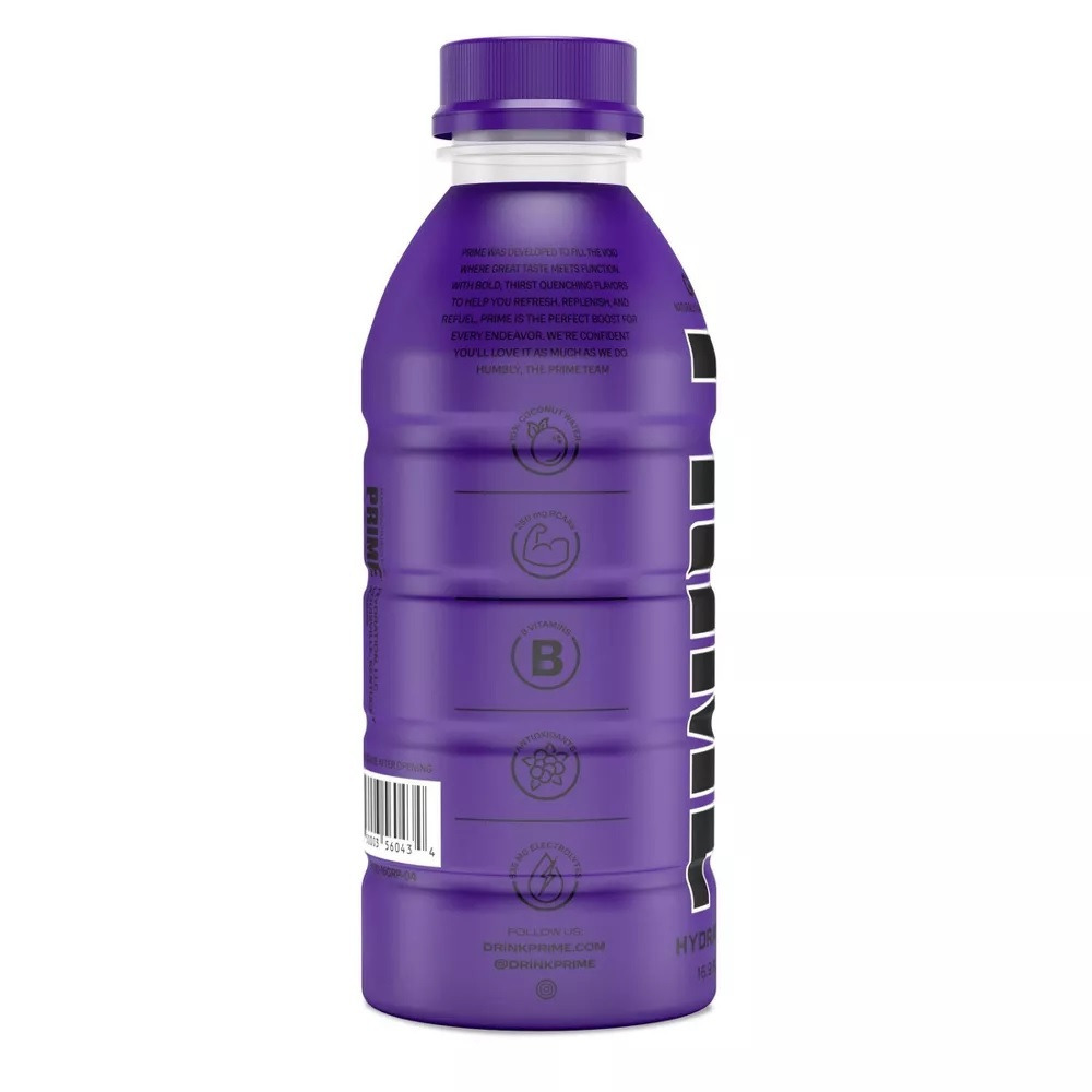 Prime Hydration Zero Sugar Grape, 500 ml - 2