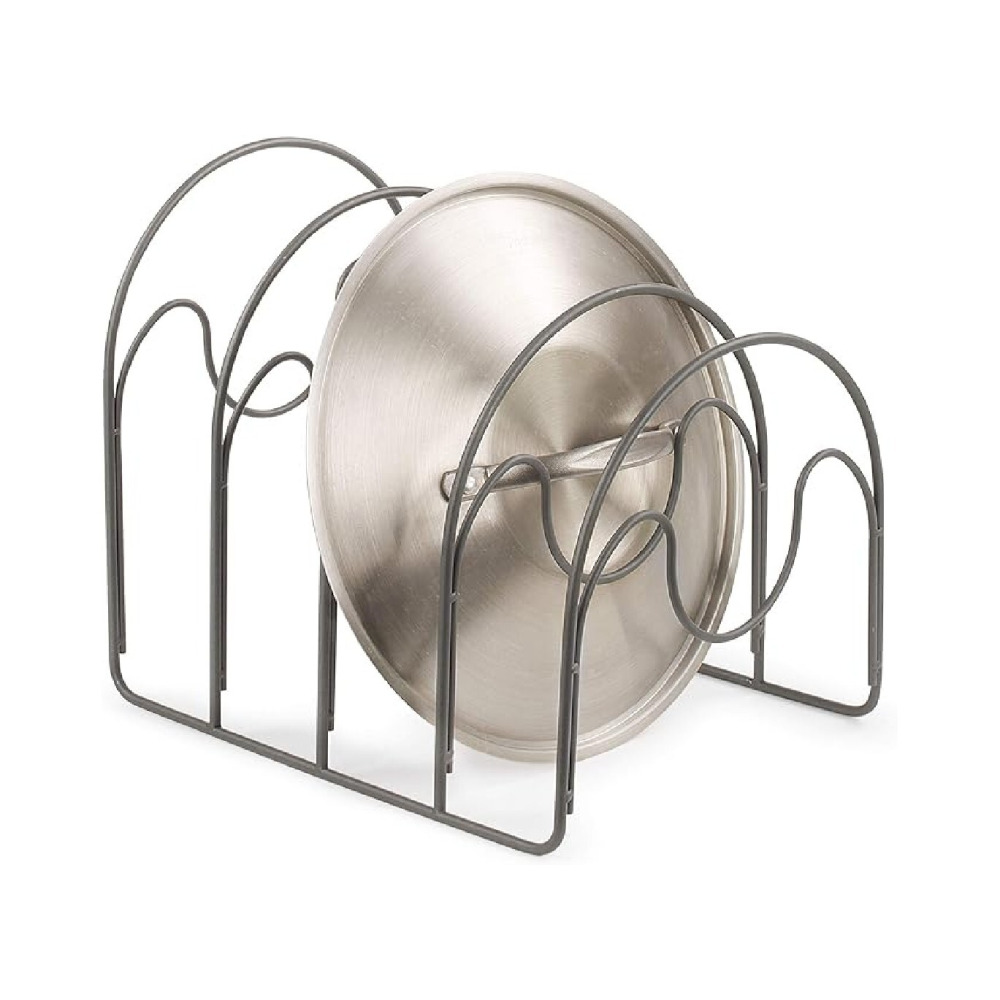 غطاء منظم الطيف ومقلاة باللون الرمادي - 4