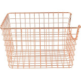 Spectrum Scoop Storage Basket Medium Copper - 4 miniature