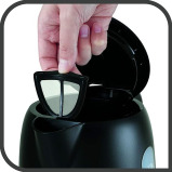 Kettle Tefal 1.7 litre, 2400 watts, ,Black K0330827 - 4 miniature