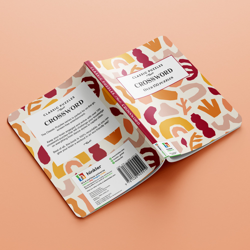 Классические Головоломки Hinkler, Кроссворды, Разгадай Их - 4