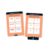 Hinkler Junior Explorers Maths Pull the Tab Flash Cards - 4 miniature