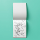 Набор Раскрасок Hinkler «Калейдоскоп» Unicorn Daydreams - 4 miniature