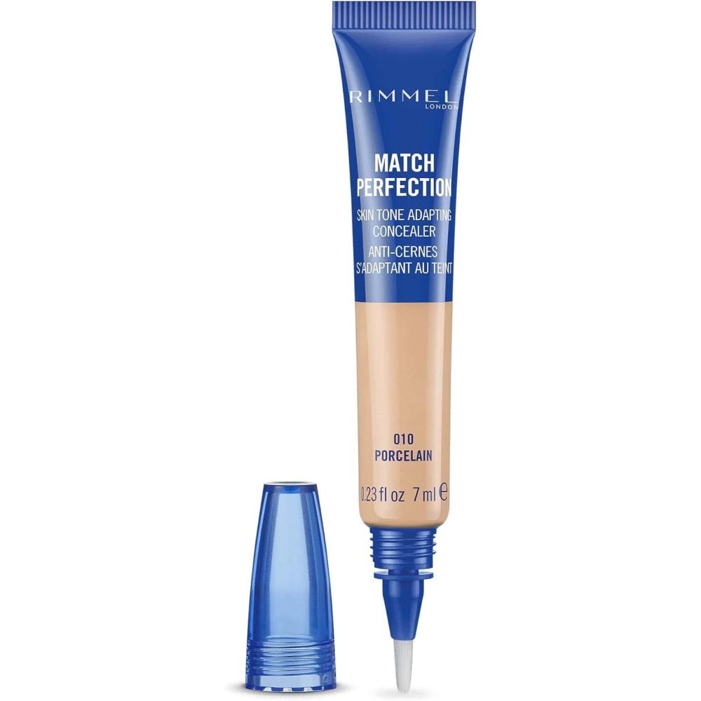 Rimmel London, Match Perfection Concealer, 010 Porcelain, 7 ml - 4