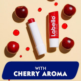 Labello Lip Balm, Moisturising Lip Care, Cherry Shine, 4.8 g - 4 miniature
