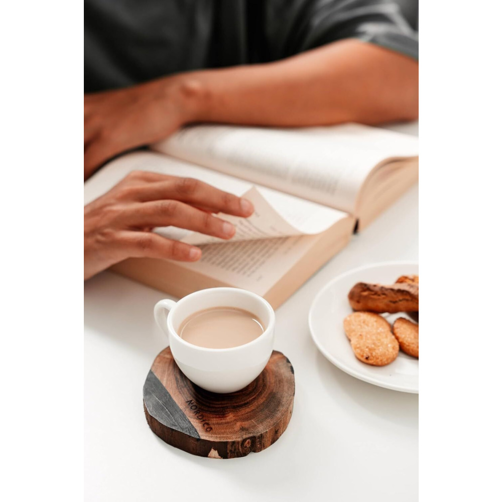 Nordico Wooden Coasters Set 4 - 4