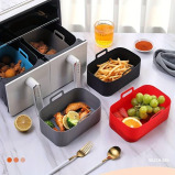 Cooke & Miller Silicone Air Fryer Liner - 4 miniature