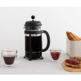Bodum Java French Press Coffee Maker, 1 Litre, 8 Cups - Black - BD-1908-01 - 4 miniature