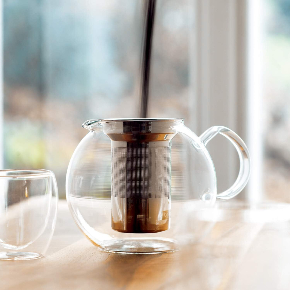 Bodum Assam Tea Press With Filter, Bd-1801-16, Clear, 1 litre - 4