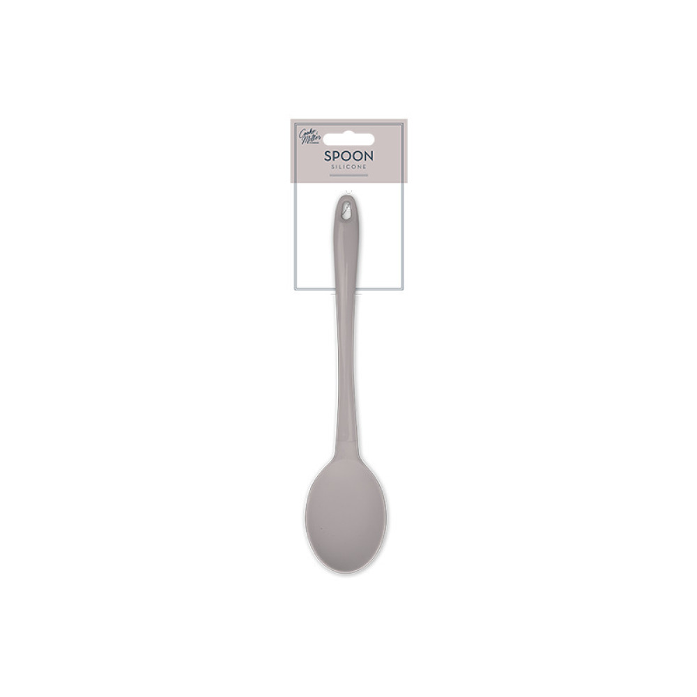 Cooke & Miller Silicone Solid Spoon, assorted - 4