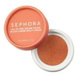 SEPHORA COLLECTION All-In-One Cream Color - Natural Healthy Glow + Anti-Dull Complexion Effect 04 Daring Tangerine (3.5g) - 1 miniature