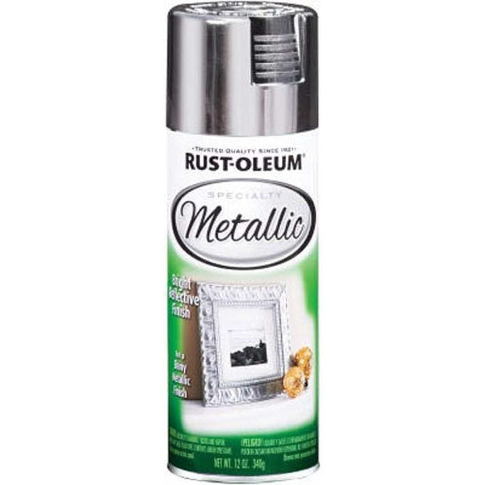 RUST-OLEUM, بخاخ معدني متخصص، فضي، 340 جم - 1