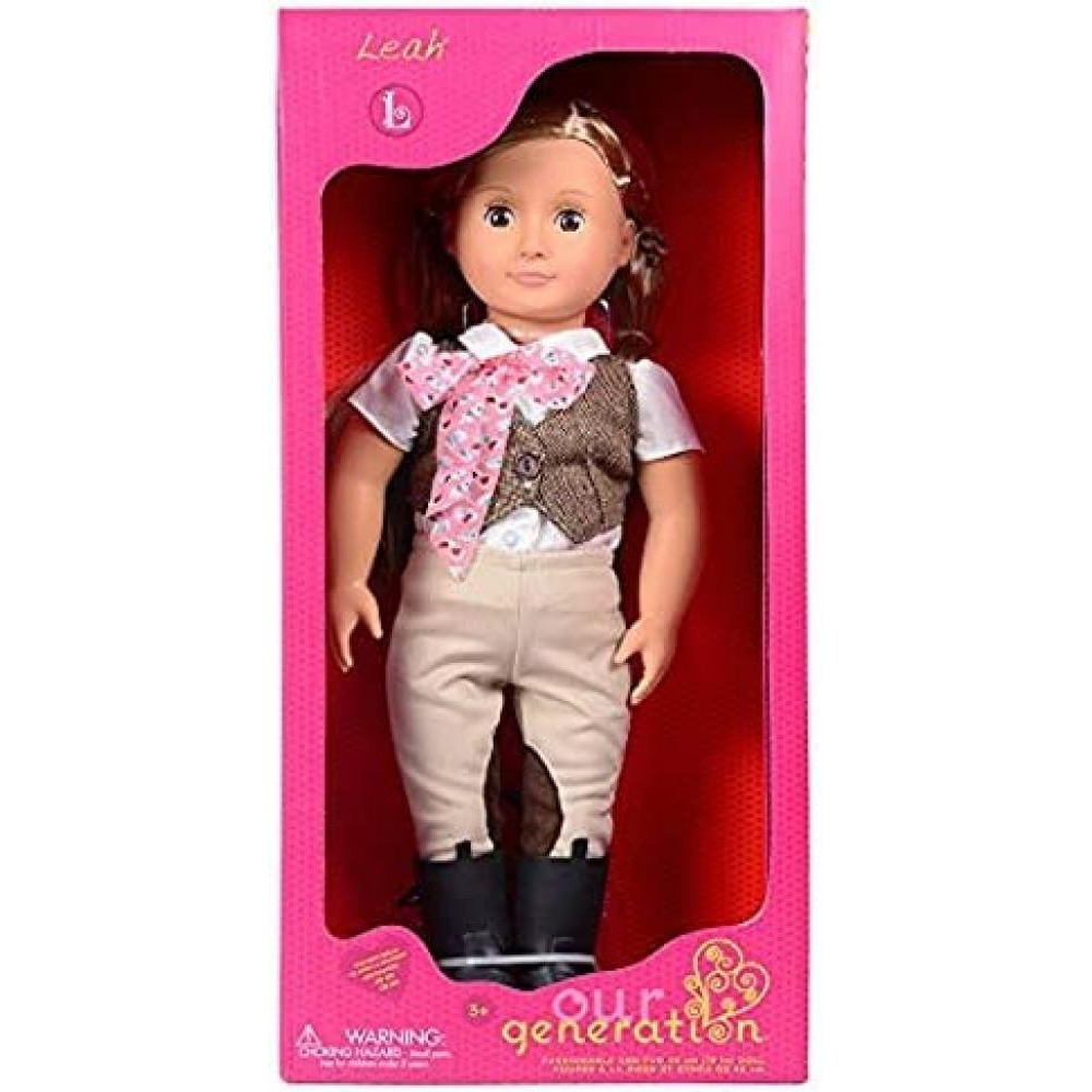 Our Generation Dolls Leah 18" Horse Riding Doll - 1