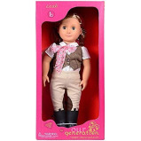 Our Generation Dolls Leah 18" Horse Riding Doll - 1 miniature