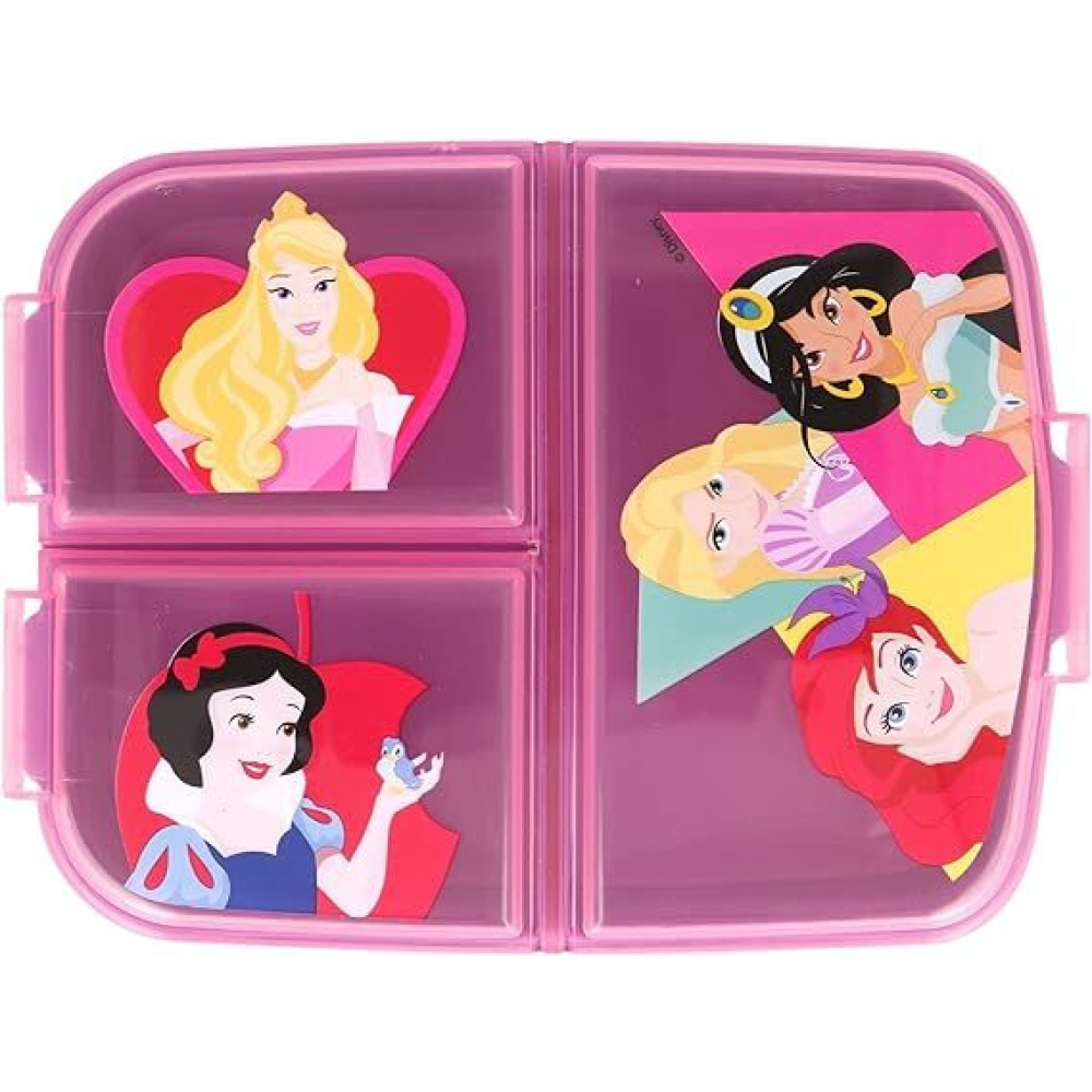 Stor Multi Compartment Sandwich Box Princess Bright \& Bold - 2