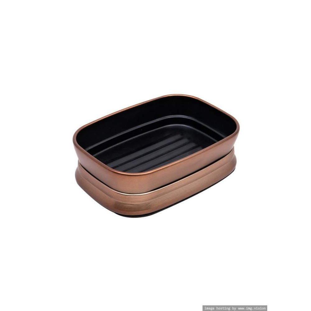 Inter design Sutton Soap Dish Venetian Bronze - 3