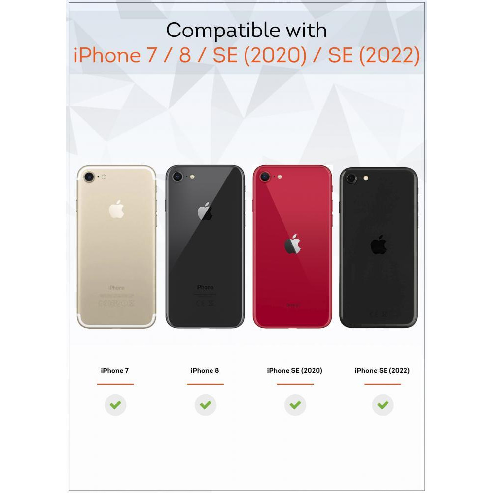 Protective Case Cover for Apple iPhone 7 / 8 / SE (2020) / SE (2022) Anime style eyes - 5