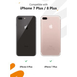 حافظة لهاتف آيفون 7 بلس/8 بلس، حافظة هاتف واقية مضادة للصدمات لهاتف آيفون 7 بلس/8 بلس، بنمط سبونج بوب سعيد - 5 miniature