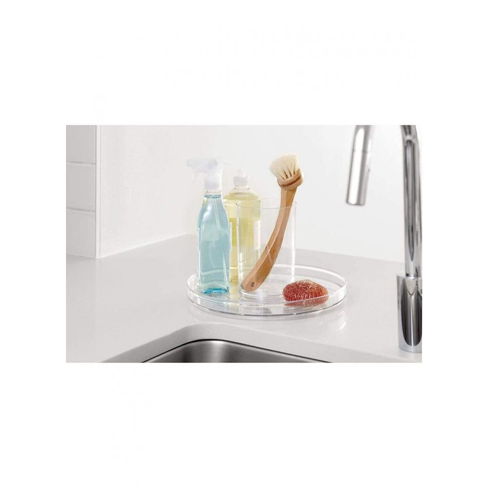 Interdesign Ariel Turntable 11.5 inch Clear - 4