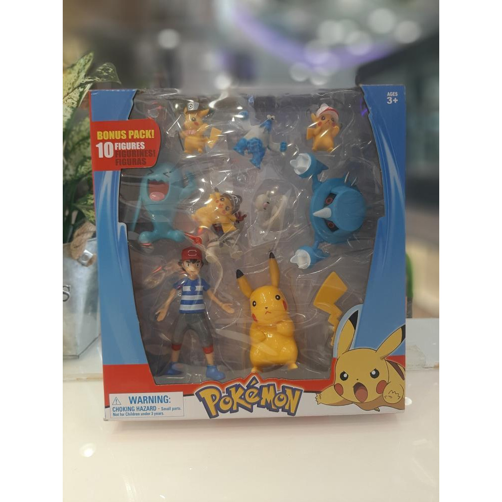 Figures Pokemon Pikachu Friends 9pcs - 1