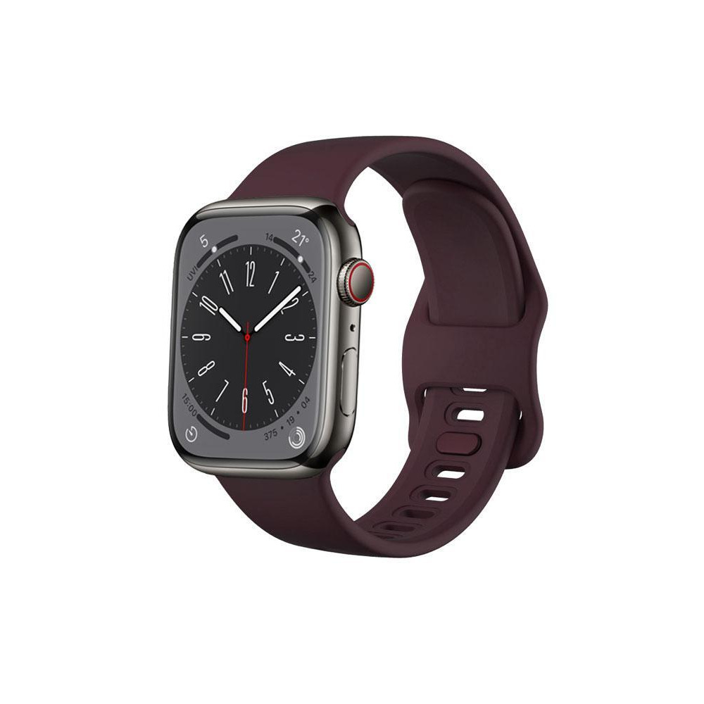 Perfii Flatpin Silicone Replacement Band For Apple Watch 49, 45, 44, 42 mm Series Ultra 8/7/6/5/4 SE - 2