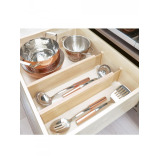 مجموعة فواصل أدراج INTERDESIGN eco Wood مقاس 4 بوصة مكونة من قطعتين - 2 miniature