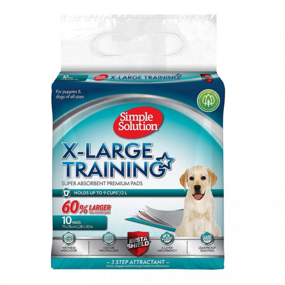 SIMPLE SOLUTION Puppy training pad - 10 Pads - XL - 1